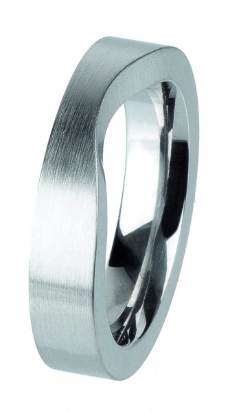 Ernstes Design Vorsteckring, Beisteckring, ED vita,Ring aus Edelstahl 5mm R300