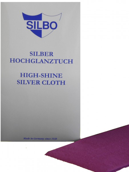 Schmuckpflege für Silber Pflegetuch Silber Hochglanztuch