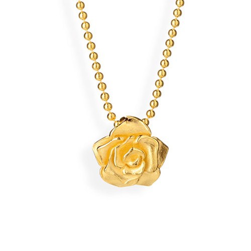 Drachenfels Rose of Antoine Kollektion Anhänger Klein Rose Silber goldfarben
