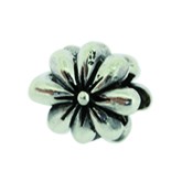 Piccolo Schmuck Blume Anhänger, Charm, Bead in Silber APK 054 Figuren von Piccolo das Original