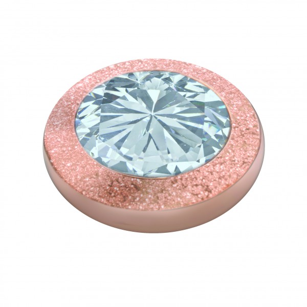 MelanO Magnetic Ring Kopf / Stein / Aufsatz in Edelstahl rosé Neuheit M01SR 015