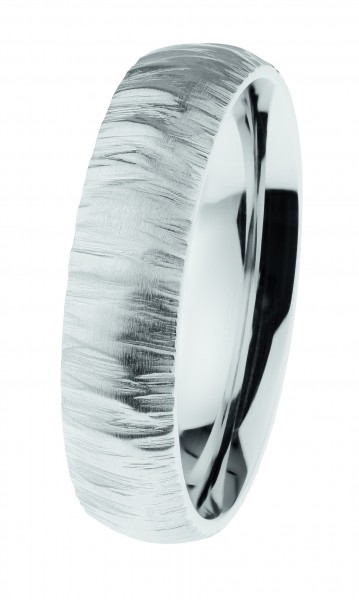 Ernstes Design Ring, Edelstahl geschliffen / poliert, R631