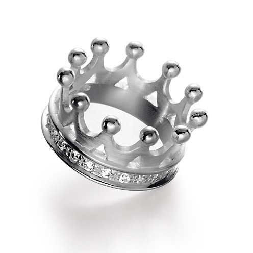 heartbreaker Ring Krone Silber mit Zirkonia aus Crown of my Heart Kollektion LD LP 13