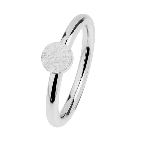 Ernstes Design Evia Ring, Vorsteckring, Ring Edelstahl, poliert, R471WH