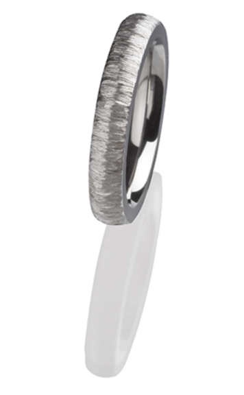 Ernstes Design Vorsteckring, Beisteckring, ED vita, schmaler Ring aus Edelstahl 4 mm R284