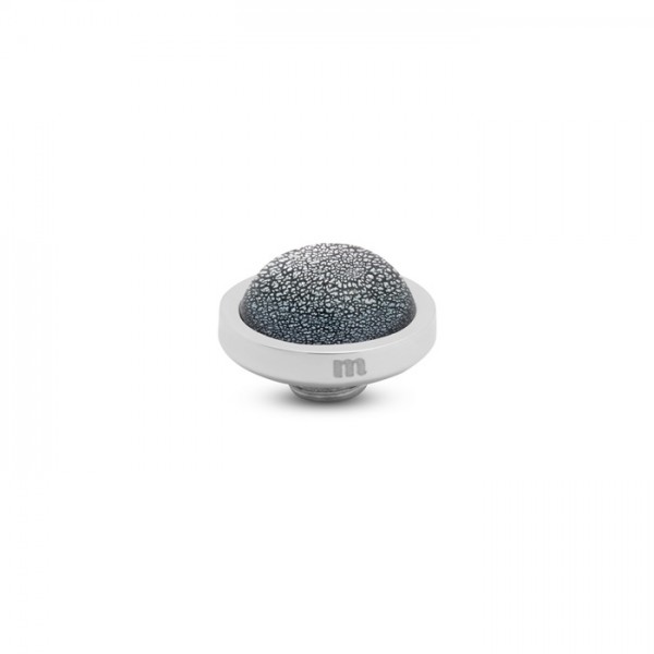 Melano Vivid Shimmer VM40 Ringaufsatz Edelstahl mit Steinbesatz in Farbe Grey