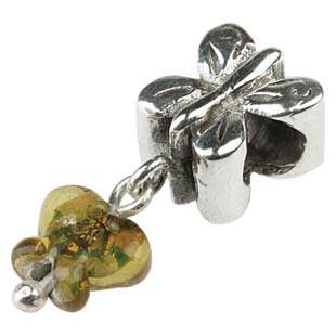 Silberanhänger geschwärzt mit Kristallsternchen, Charlot Borgen Design