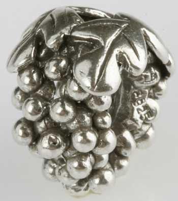 Silberkugel geschwärzt, Beads, Charms, Charlot Borgen Design