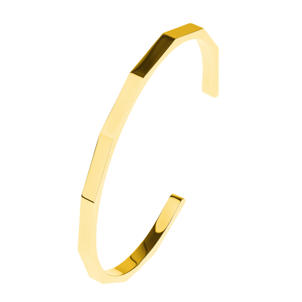 Ernstes Design Armspange, Edelstahl goldfarben / poliert, A578