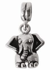 Piccolo Silber Anhänger Elefant, Charms, Bead Silber APJ 010 von Piccolo das Original
