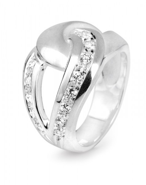 heartbreaker Ring Infinity / Unendlichkeit LD IF 12 Silber mit Zirkonia