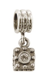 Jolie, Kugel Element, Anhänger , Charm, Bead in Silber ABH-002W von Jolie Collection
