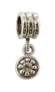 Jolie, Kugel Element, Anhänger rund, Charm, Bead in Silber ABH-001W von Jolie Collection