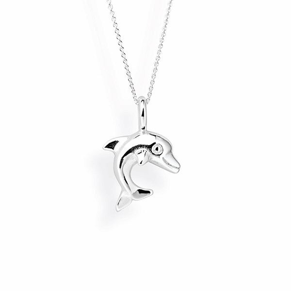 heartbreaker by Drachenfels Delfin Kollektion - Delfin Anhänger Mini Silber LD DL 35