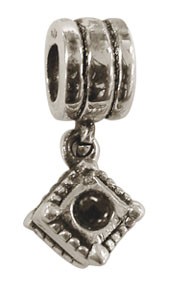Jolie, Kugel Element, Anhänger, Charm, Bead in Silber ABEC-019X von Jolie Collection