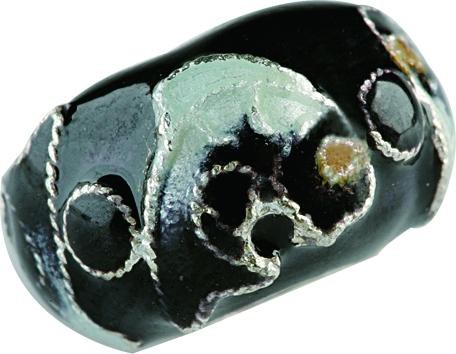 Emaillekugel mit Silberkern, Beads, Charms, Charlot Borgen Design
