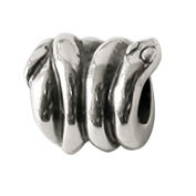 Jolie Schlangen Bead, Anhänger, Charm, Element in Silber ABK 059 v Jolie Schmuck Collection