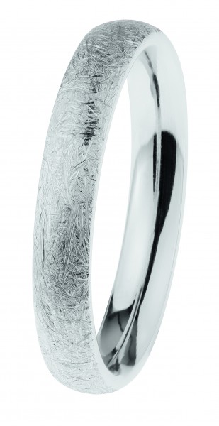 Ernstes Design Ring, Edelstahl eismatt / poliert, R620