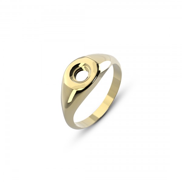 Melano Vivid Ring Vie Edelstahl goldfarben beschichtet VR24