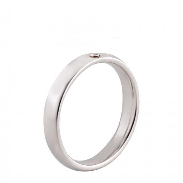 Melano twisted Ring in Edelstahl M01R 5010 SS