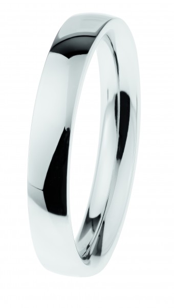 Ernstes Design Ring, Edelstahl poliert, 3,5 mm, R600