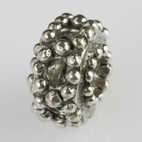 Silberkugel geschwärzt, Beads, Charms, Charlot Borgen Design