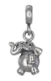 Piccolo Silber Anhänger, Elefant, Charms, Bead Silber APH 040 von Piccolo das Original