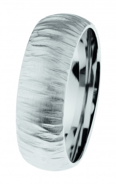 Ernstes Design Ring, Edelstahl geschliffen / poliert, R632