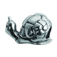 Piccolo Schmuck Schnecke Anhänger, Charm, Bead in Silber APR 005 Figuren von Piccolo das Original