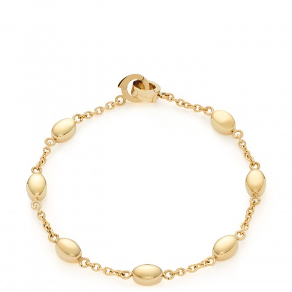 Leonardo Jewels, Clip&Mix Armband, Puro, Edelstahl goldfarben 021696