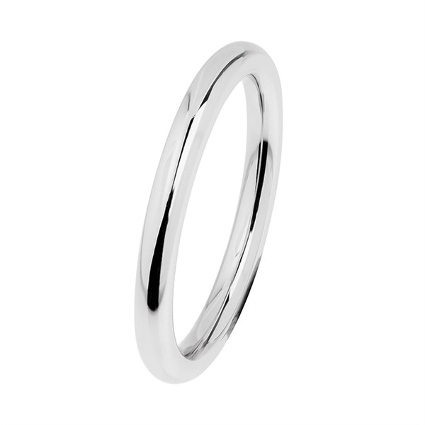 Ernstes Design Evia Ring, Vorsteckring,Kombinationsring, Ring Edelstahl poliert, R450