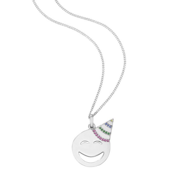 So Cosi "Let´s get the party started" Halskette, Collier, Anhänger inkl. Kette Silber SK-009-2